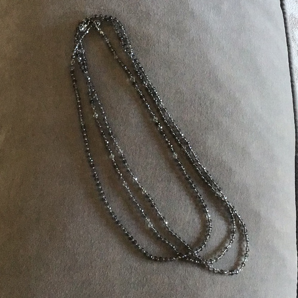 Beaded statement necklace
